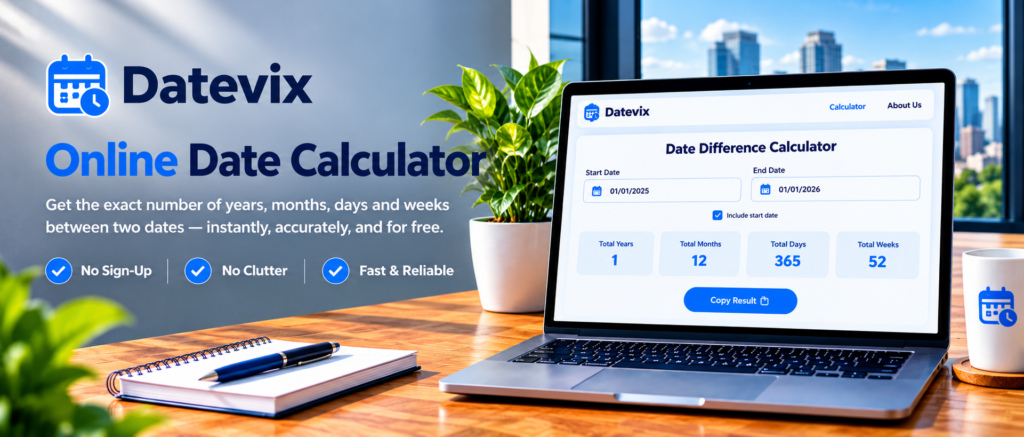 Datevix.com calculator image